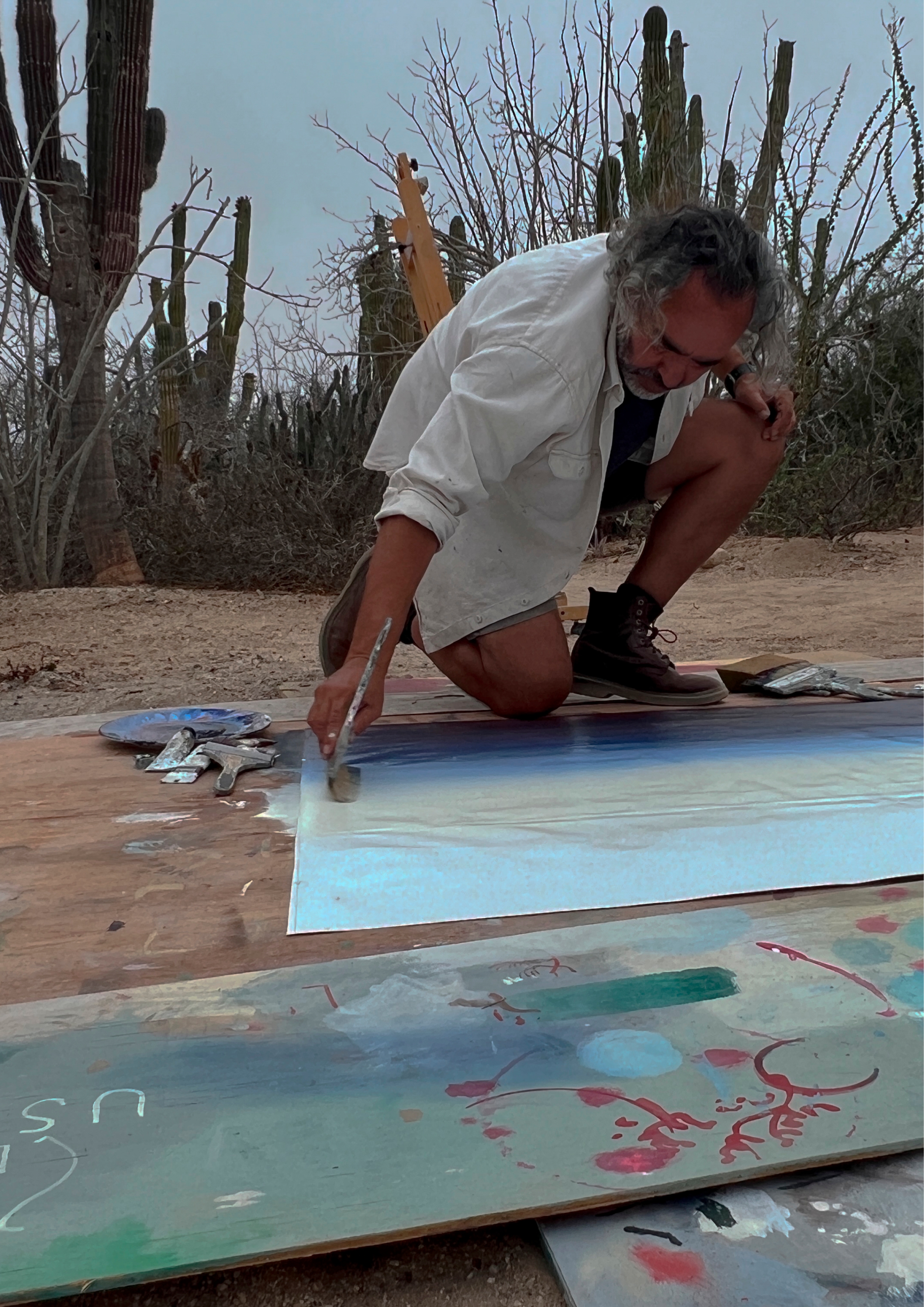 Abstract artwork by Luis Kerch