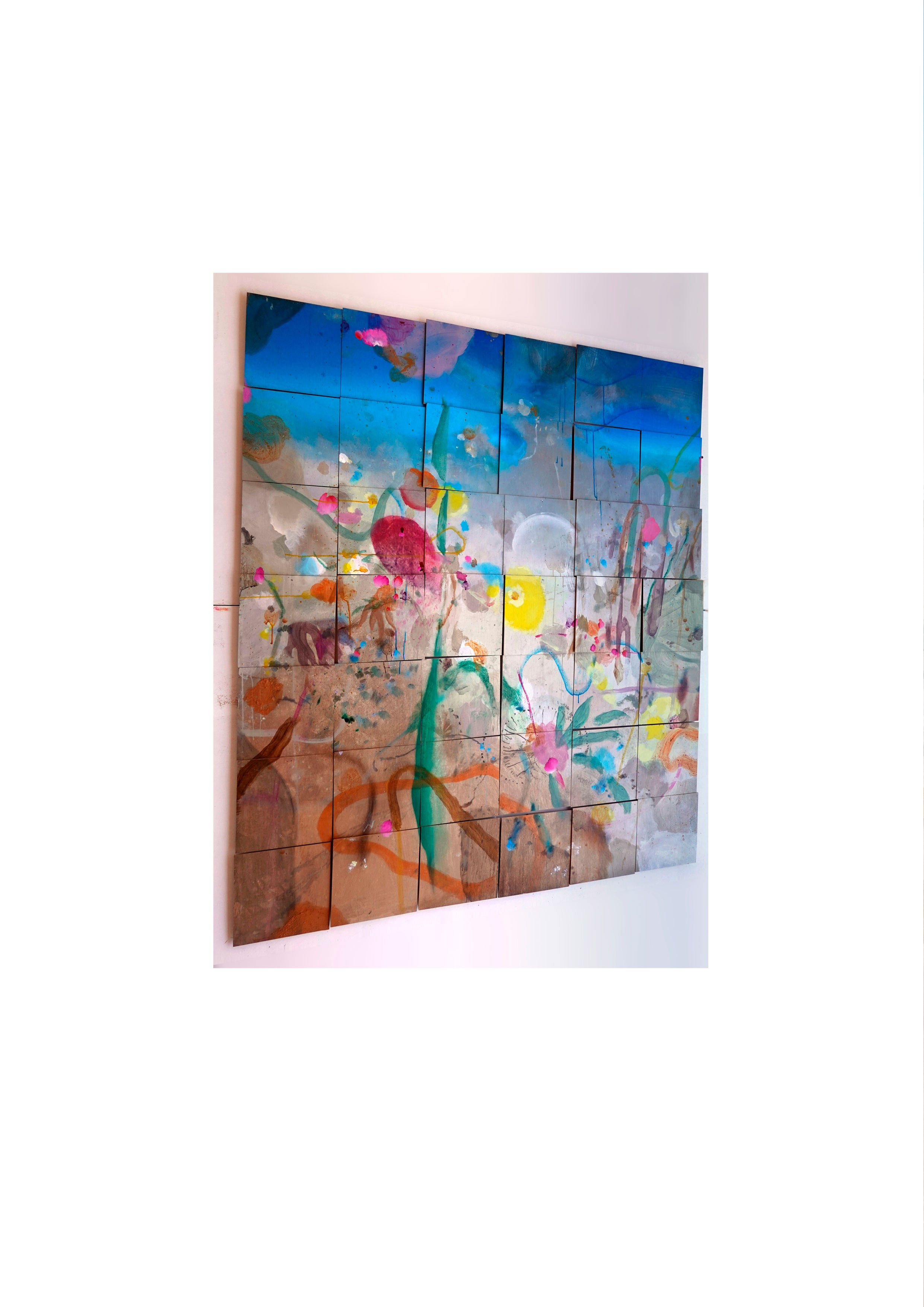 Abstract artwork by Luis Kerch