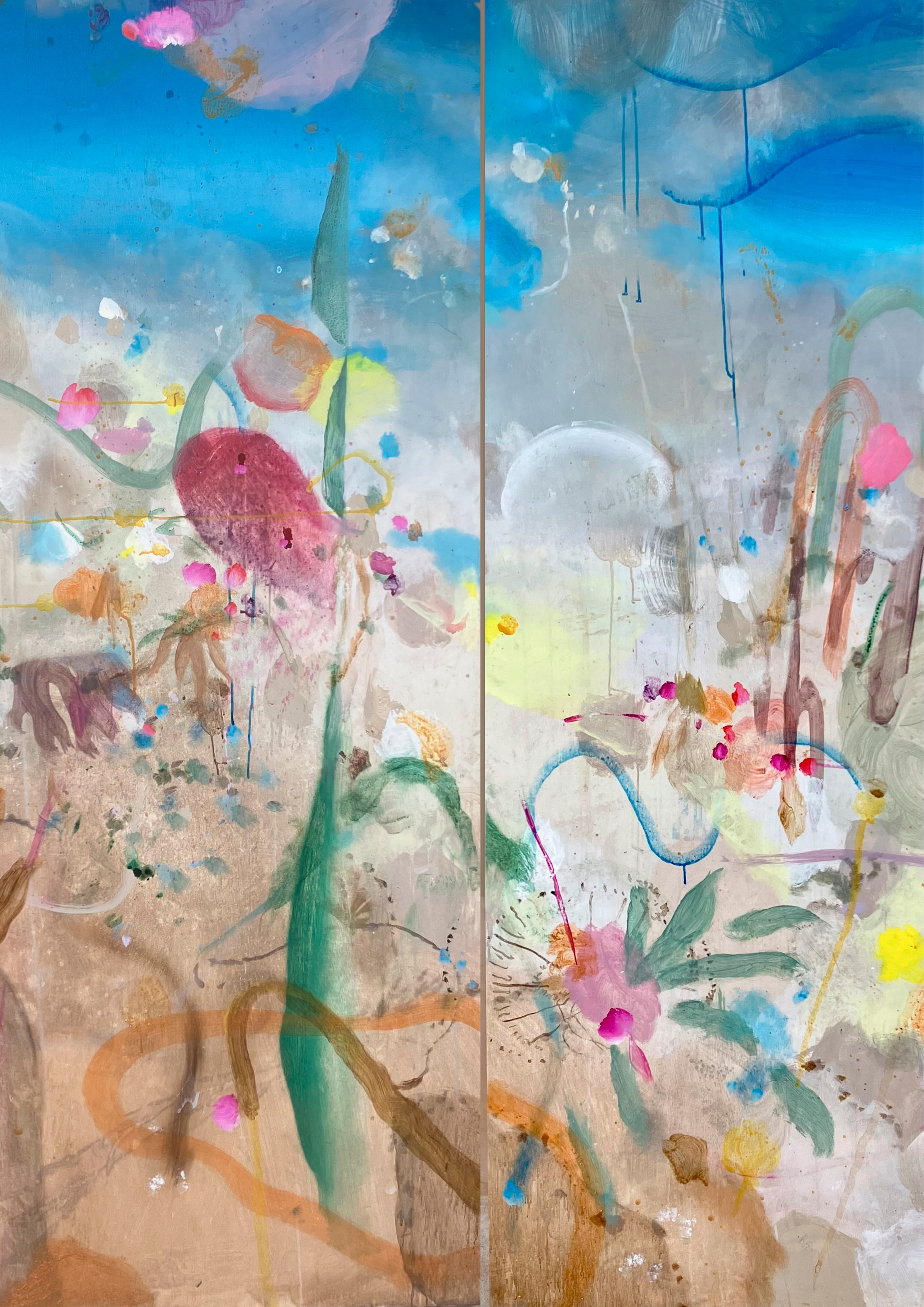 Abstract artwork by Luis Kerch