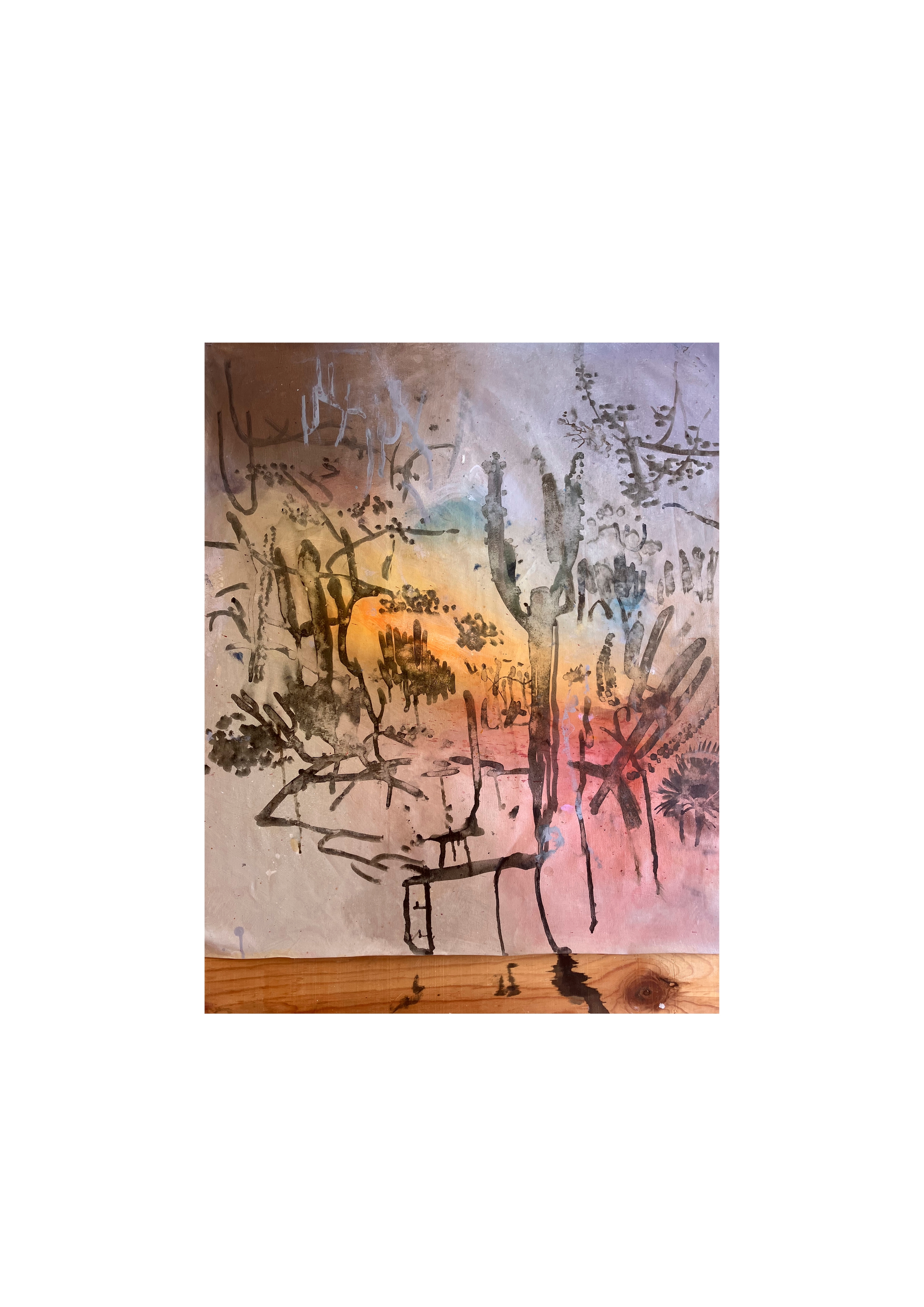Abstract artwork by Luis Kerch