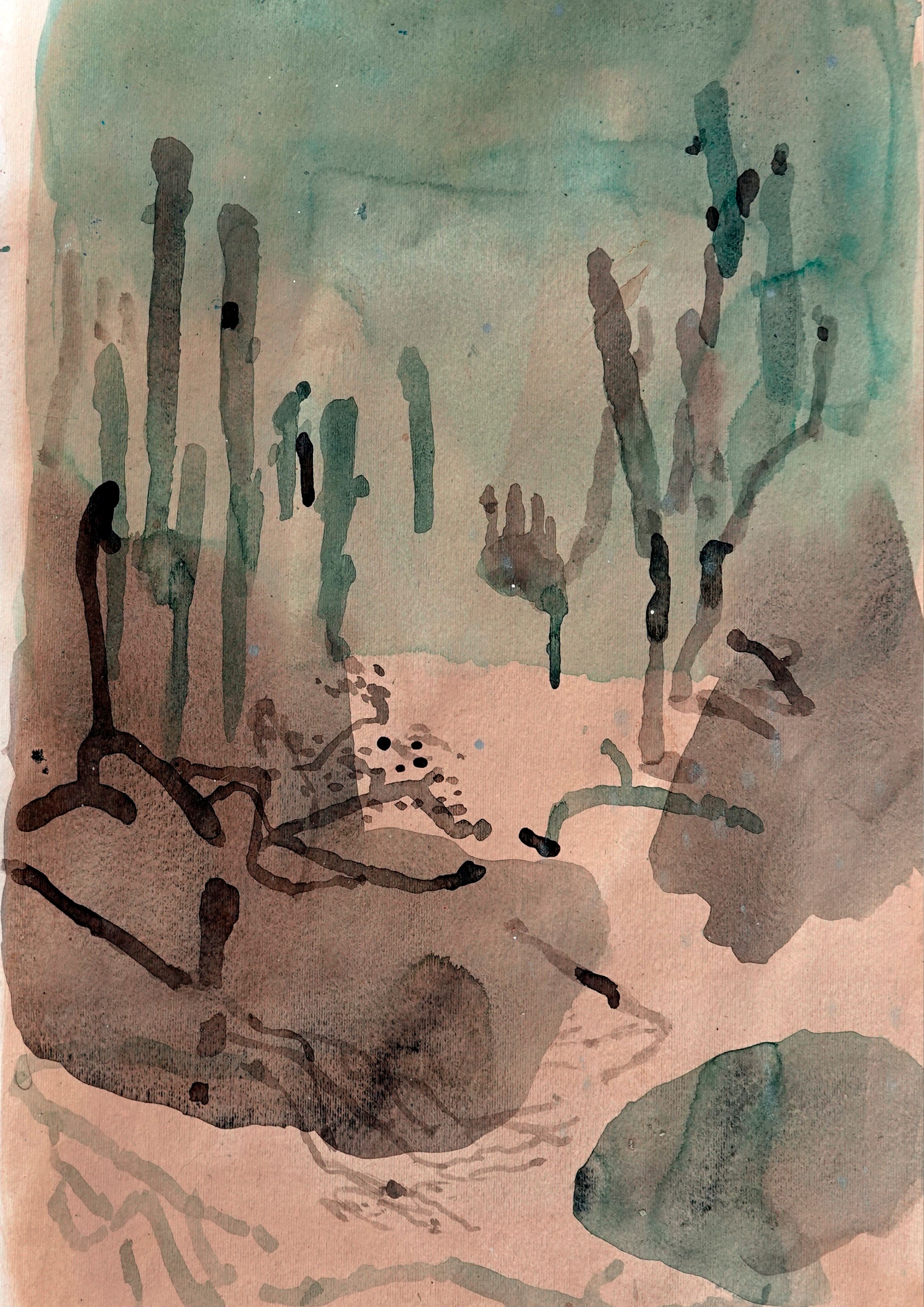 Abstract artwork by Luis Kerch